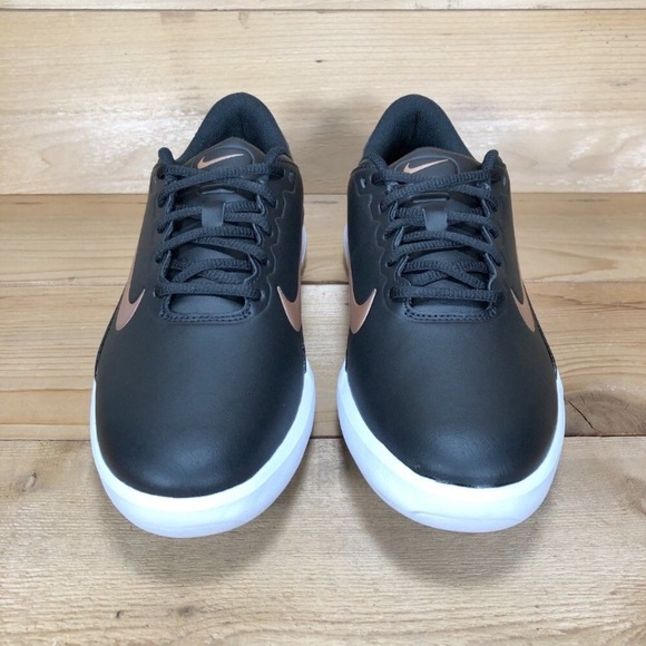 NEW Nike Vapor leather golf shoes/cleats rose gold - Picture 6 of 9